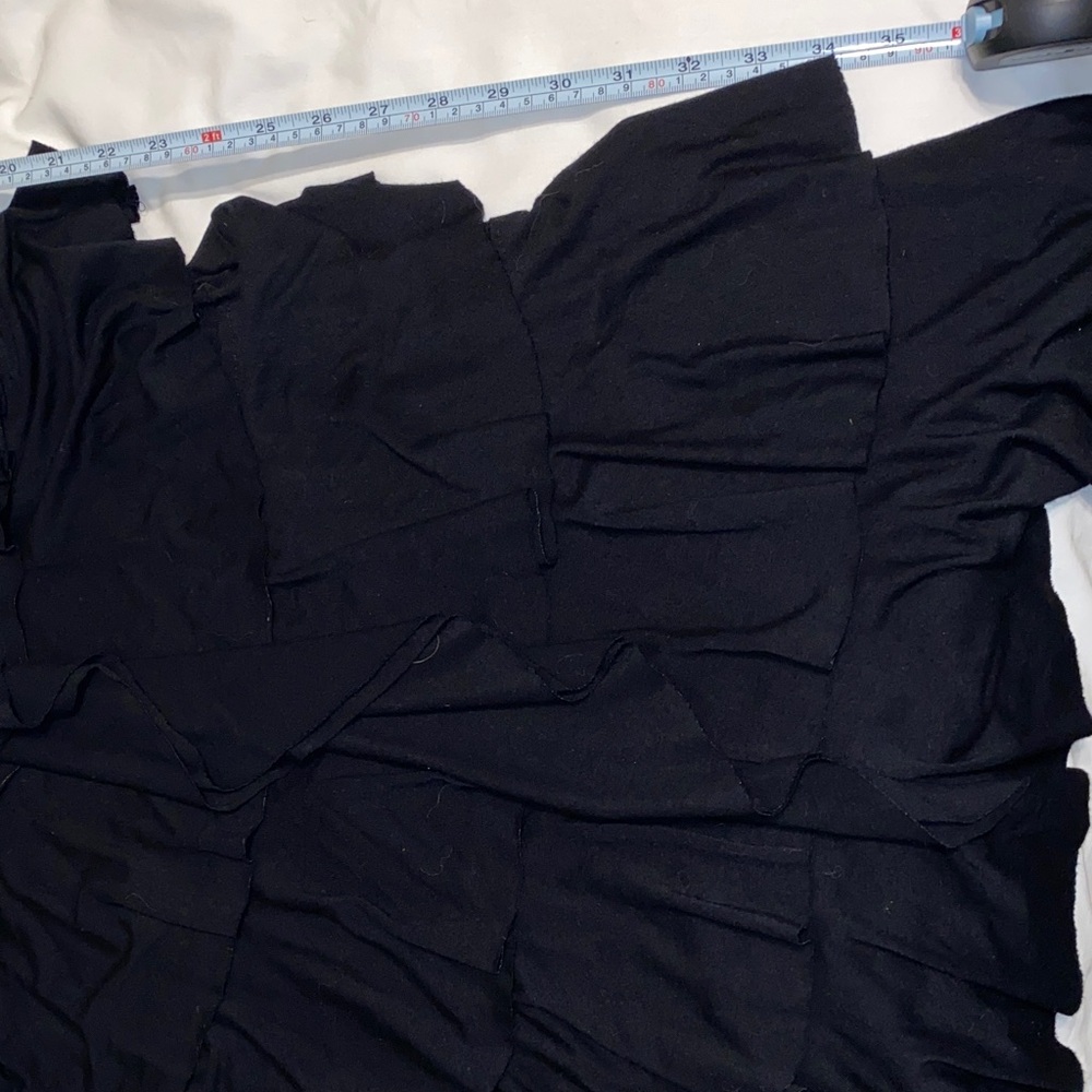 Cynthia Rowley Black Ruffle Dress - Picture 5 of 7